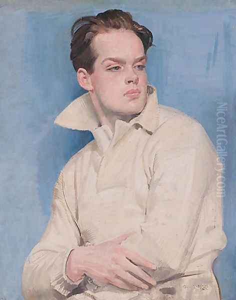 The half-back (Maurice Lambert) - view 1