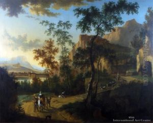 Landscape by Frederick De Moucheron