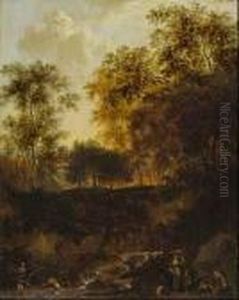 Italienische Landschaft. Italienische Landschaft.
