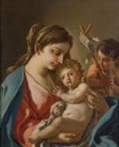 Madonna Con Bambino E San Giovannino Madonna Con Bambino E San Giovannino