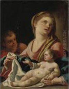 Madonna Col Bambino E San Giovannino Madonna Col Bambino E San Giovannino