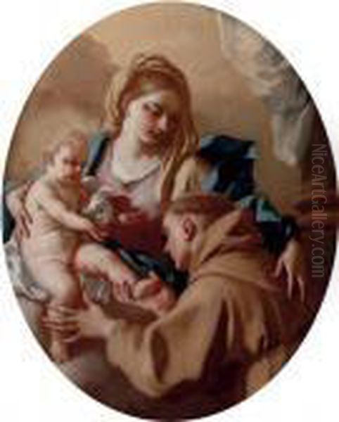 The Madonna And Child With Saint Francis - view 1