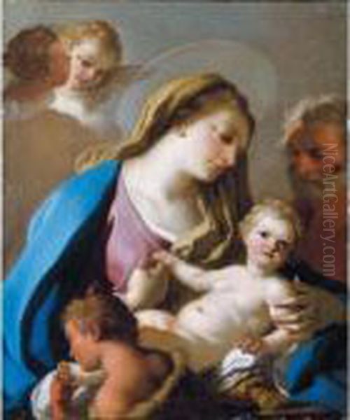 The Holy Family With The Infant Saint John The Baptist - view 1