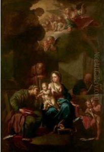 Sainte Anne, La Vierge Et L'enfant Jesus