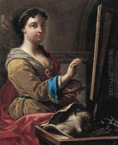 Allegorie De La Peinture. by Francesco de Mura