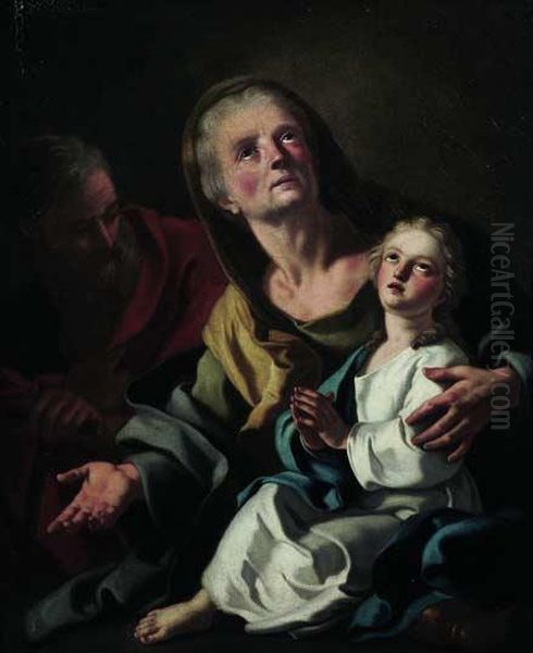 La Vergine Con Sant'anna E San Giovacchino - view 1