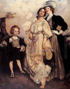 Portrait Group by George Lambert