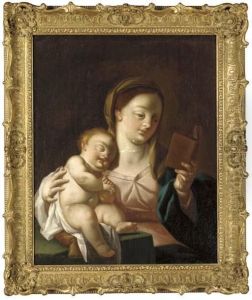 Madonna And Child by Francesco de Mura