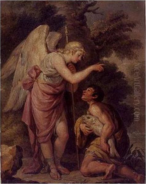 Tobias And The Archangel Raphael - view 1