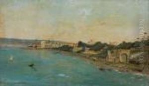 Portici by Giuseppe de Nittis