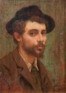 Portrait Du Peintre Bernardo Celentano