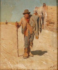 On The Road by Giuseppe de Nittis