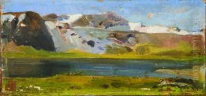 Studio Per Un Paesaggio by Giuseppe de Nittis