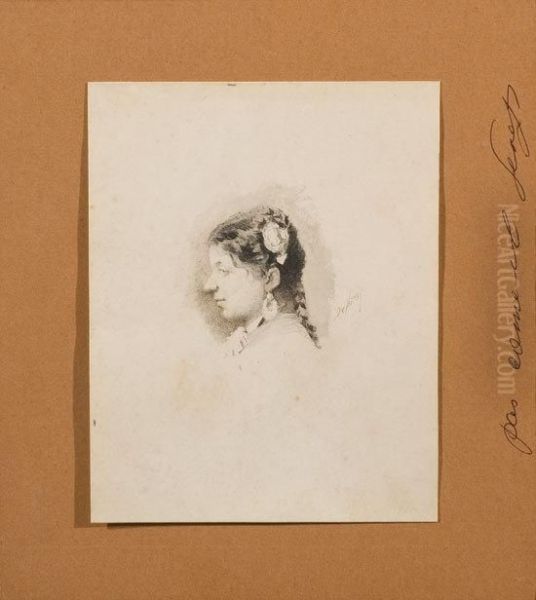 Profilo Di Giovane Donna - view 1
