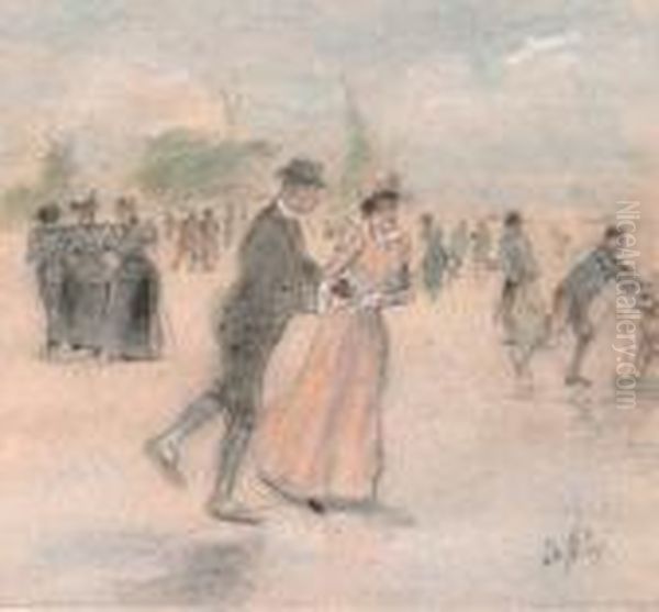 Scene De Patinage - view 1