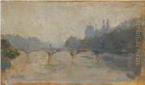 Sulla Senna by Giuseppe de Nittis
