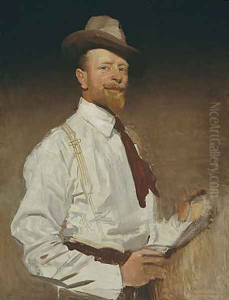 Self-portrait (unfinished) - view 1