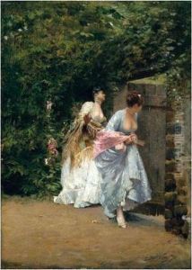 Il Ritorno Dal Ballo (return From The Ball) by Giuseppe de Nittis