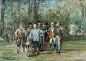 Le Rapport De Chasse by Charles Olivier De Penne