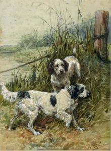 Hunting Dogs On The Watch
