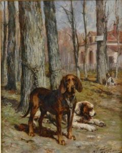 Awaiting The Master by Charles Olivier De Penne