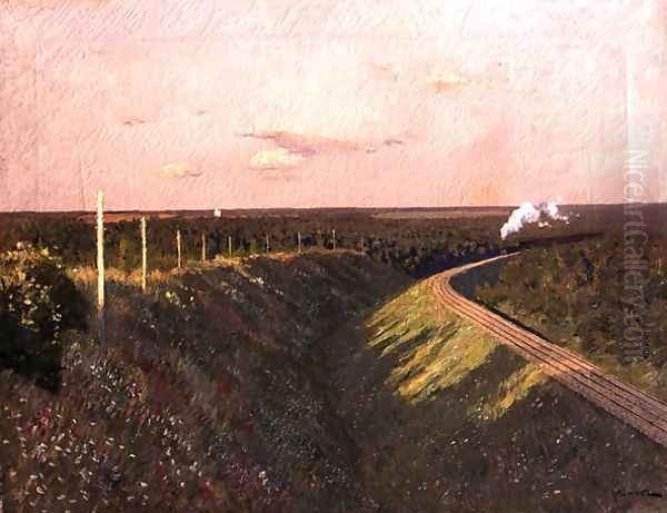 A Train on its Journey - view 1