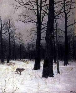 Wood in Winter, 1885 by Isaak Ilyich Levitan