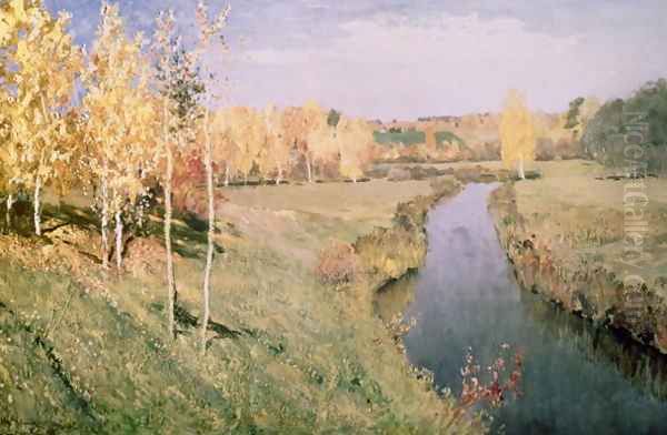 Golden Autumn, 1895 by Isaak Ilyich Levitan