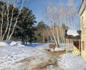 Winter Landscape, 1895 by Isaak Ilyich Levitan