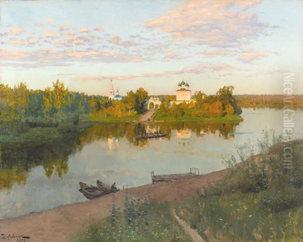 The Evening Bell Tolls, 1892 by Isaak Ilyich Levitan