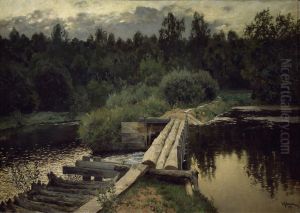 At the Shallow, 1892 by Isaak Ilyich Levitan