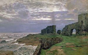 Remains of Bygone Days, Twilight, Finland, 1897 by Isaak Ilyich Levitan