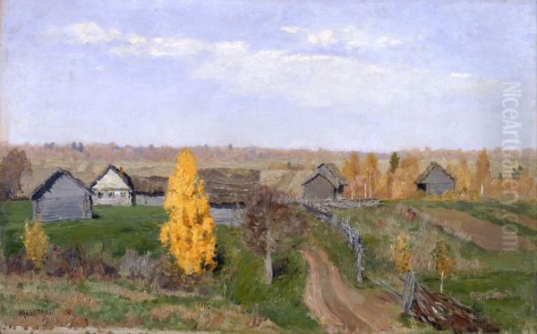 Golden Autumn in the Village, 1889 - view 1