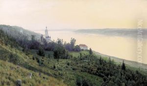 Cold Landscape, 1889 by Isaak Ilyich Levitan