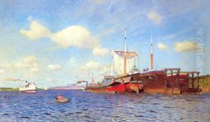 Fresh Wind on the Volga, 1895 by Isaak Ilyich Levitan