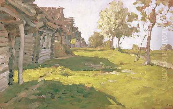 Sunlit Day. A Small Village, 1898 - view 1