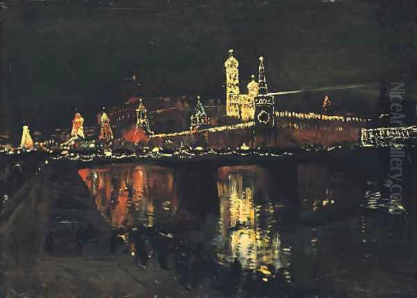 The Illumination of the Kremlin - view 1