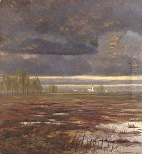 After the storm by Isaak Ilyich Levitan