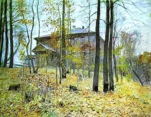 Autumn The Manor 1894 by Isaak Ilyich Levitan