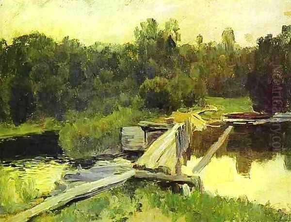 By the whirlpool Study 1892 - view 1