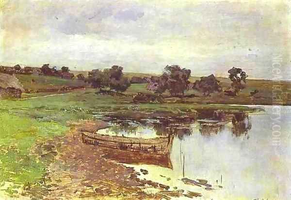 By the Riverside Study 1885 - view 1