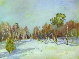 Snowbound Garden 1885