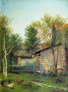 Sunny Day Spring 1876 1877 by Isaak Ilyich Levitan