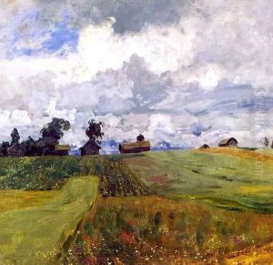 Stormy day 1897 by Isaak Ilyich Levitan