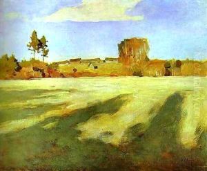 Field after Harvest 1897 by Isaak Ilyich Levitan