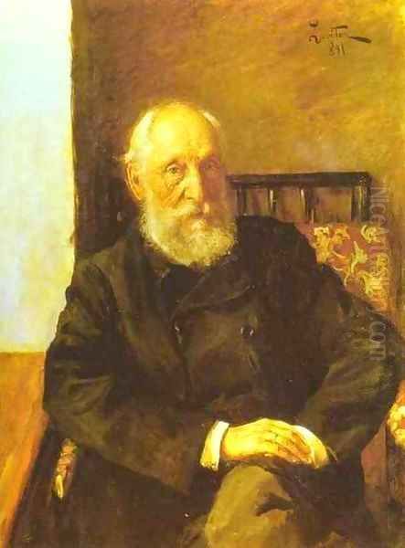 Portrait of Nikolay Panafidin 1891 - view 1