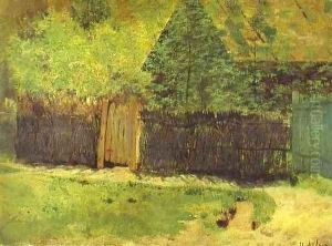 The First Green May Study 1883 by Isaak Ilyich Levitan