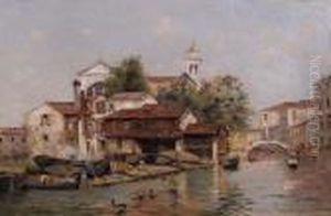Squero Di San Trovaso by Antonio Maria de Reyna