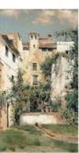 Scorcio Di Paese by Antonio Maria de Reyna