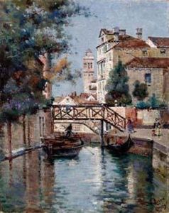 Scena Veneziana by Antonio Maria de Reyna